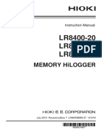 Manual Completo HIOKI - LR8400