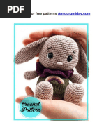 Little Chubby Bunny Amigurumi PDF Free Pattern