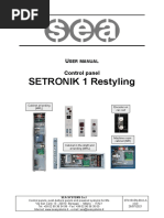GMV 10 Setronik3 | PDF | Elevator | Electrical Connector