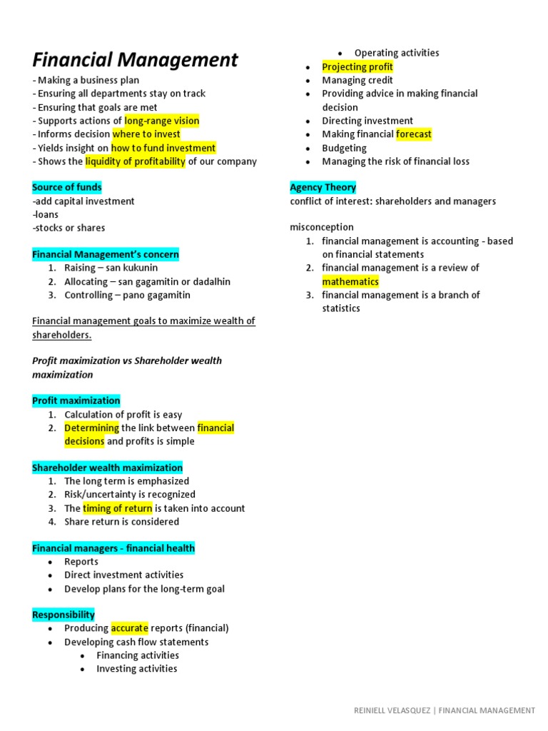 Financial Management | PDF