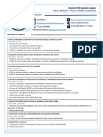 CV Profesional Daniel Almazán