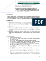 Directiva de Finalización Del Año Escolar 2019 - 00596