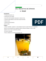 Maracujá e pimentão drinque receita TROOP 6