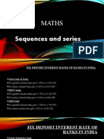 Maths: Sequences and Series