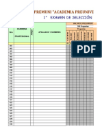 Resultado Del 2° Simulacro Sigma 2022