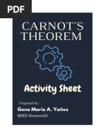 ACTIVITY SHEET Carnots Theorem