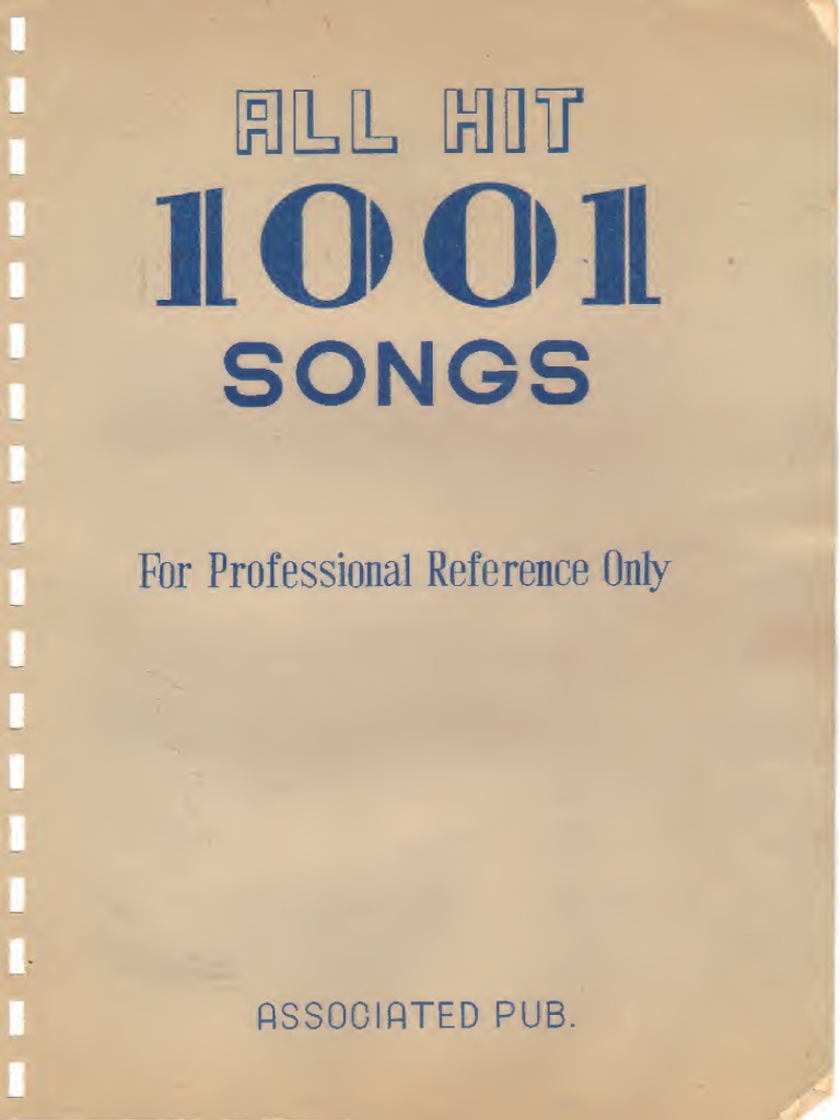 ALL HIT SONGS FROM 1001 【公式通販】