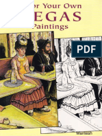 Color Your Own Degas Paintings