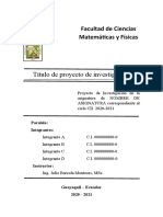 Guia Proyecto Investigacion - Estadisticas I CII