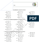 Sistemas de ecuaciones lineales