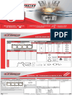 Catálogo de productos diesel Cummins ISF 3800