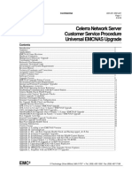 Celerra Network Server Customer Service Procedure Universal EMCNAS Upgrade