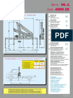 Serie HL-L Mod. 4500 2S 4500 2S: Gru Base - Grúa Base - Grue Standard - Standard Crane
