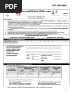 Revised Establishment Report Form v3 1