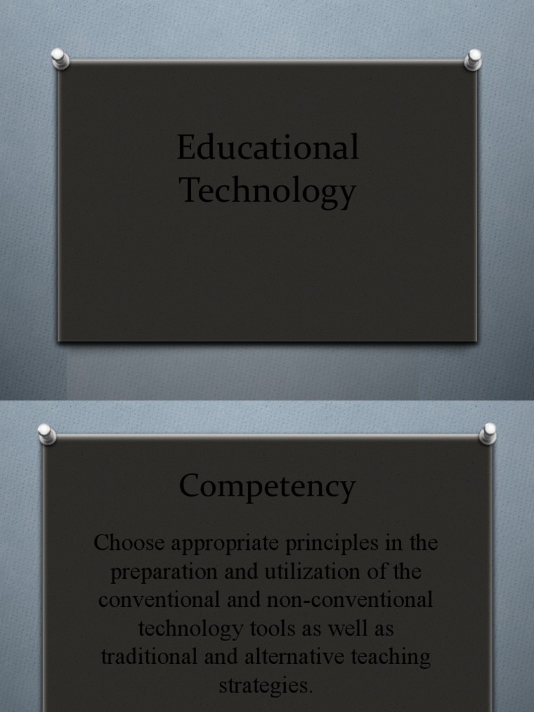 Educational Technology | PDF | Educational Technology | Teaching Method