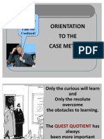 Orientation to Case Method 1
