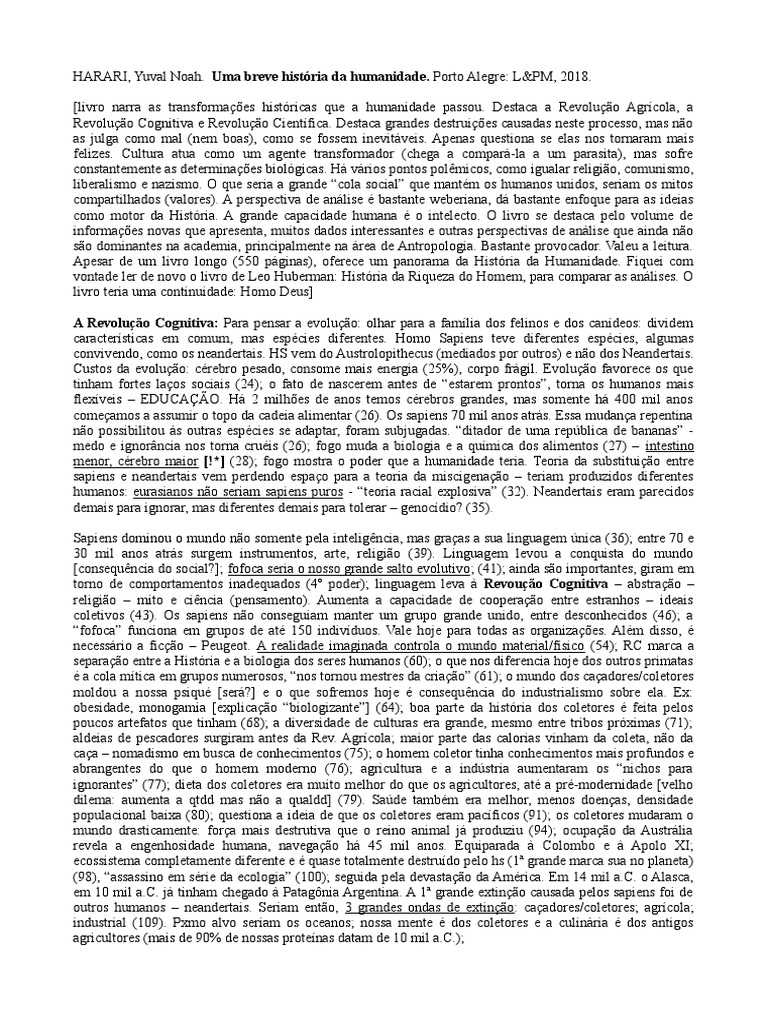 Sapiens: Uma Breve História Da Humanidade – Nova Edição Em Português Do Brasil