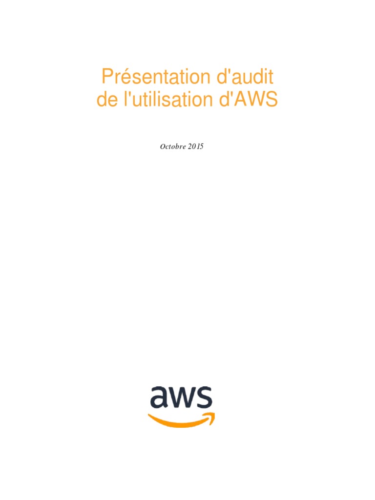 AWS Auditing Security Checklist | PDF | Amazon Web Services | Sécurité