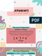 Laws of Exponents Part 2