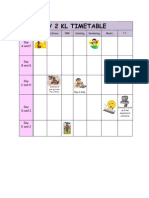 EY2KL Parent Timetable 2011-2012