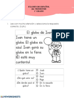 Comprension Lectora y Formar Palbras