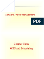 Project Management WBS and Scheduling