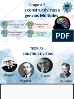 Teorías Constructivistas e Inteligencias Múltiples