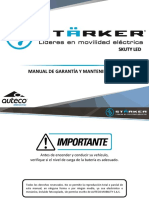 Manual de Garantia y Mantenimiento Skuty LED Linea