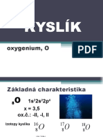 VI.a Skupina PSP - Kyslík