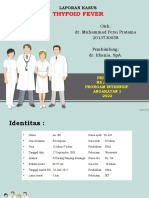 Demam Tifoid dan Pemeriksaan Laboratorium