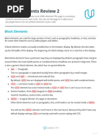 Ipnd Reference Sheet HTML Elements 2