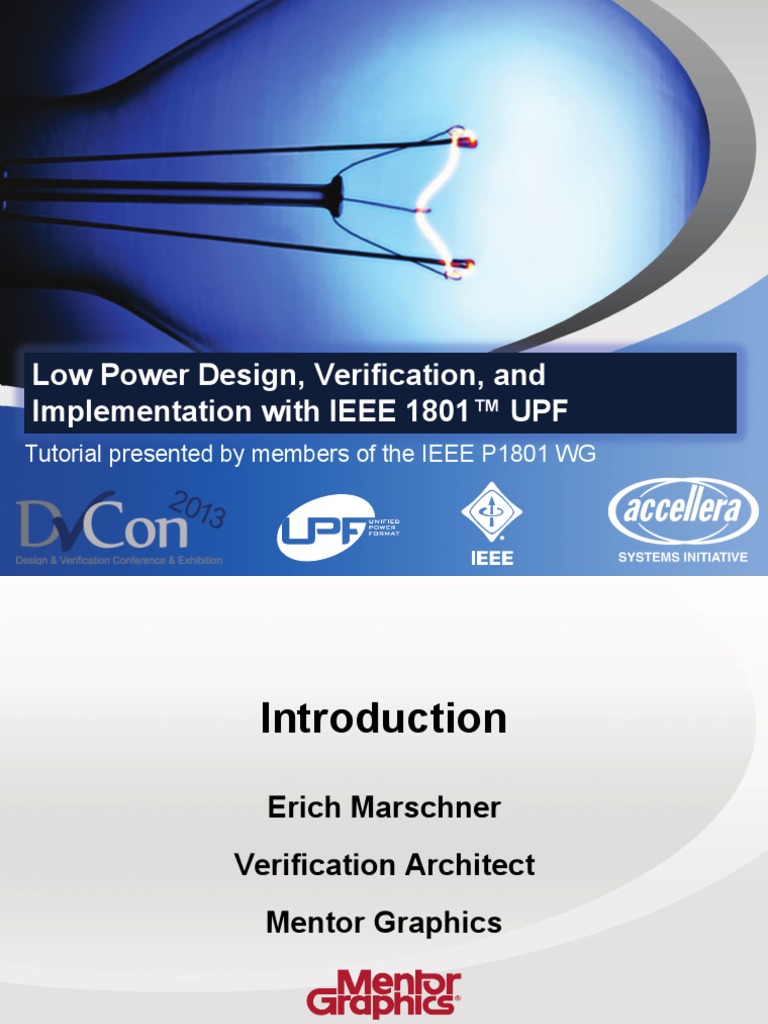 Low Power With UPF 2013 | PDF | Electricity | Computing