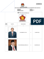 Daftar Calon Tetap Anggota Dewan Perwakilan Rakyat Daerah Kabupaten/Kota Dalam Pemilihan Umum Tahun 2014
