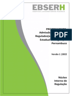 POP.NIR.001.ADMISSÃO DE PACIENTES REGULADOS(AS) VIA SISTEMA ESTADUAL DE REGULAÇÃO PE. versão 1