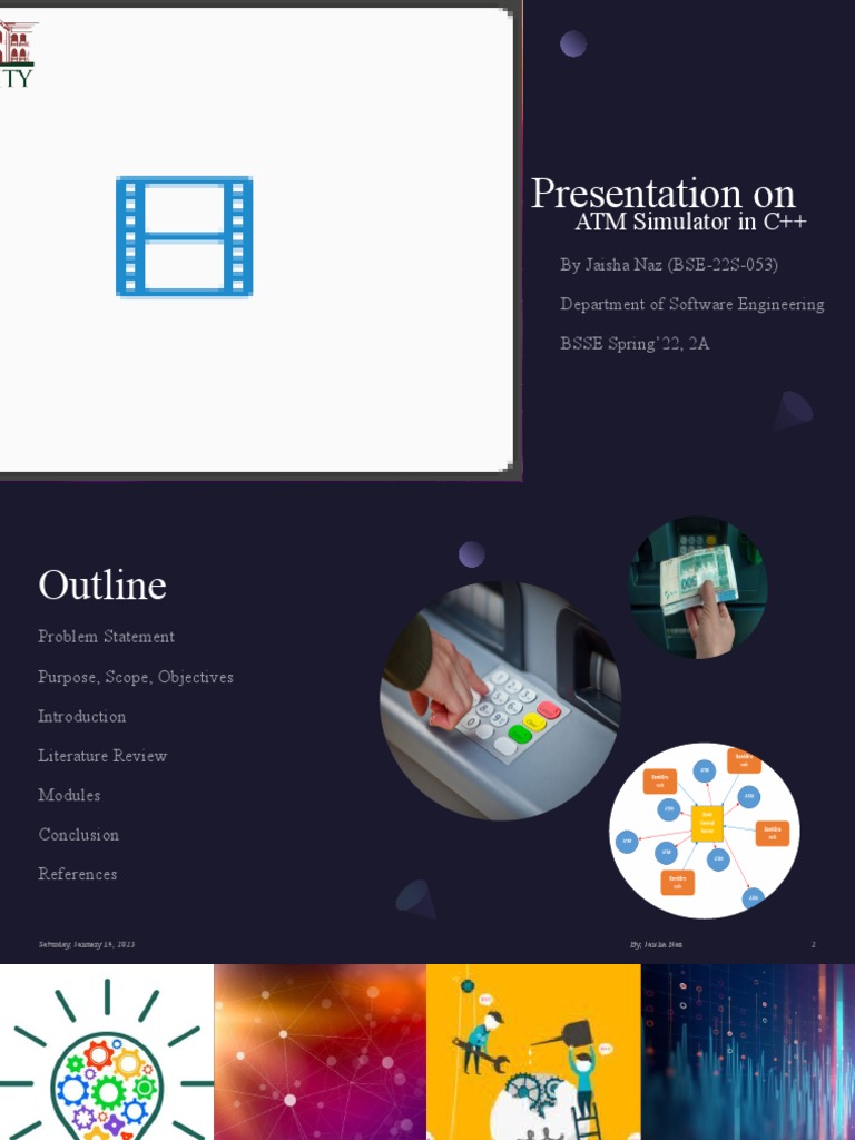 ATM Simulator Project in C++ | PDF | Software | Computing