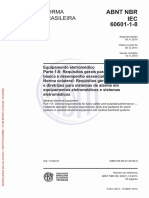 ABNT NBR IEC 60601-1-8-2014 Versão Corrigida 2015 - Equipamento Eletromédico - Parte 1-8
