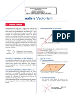 Análisis Vectorial I - Marco Teórico Sobre Magnitudes Físicas