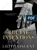 Brutal Intentions by Lilith Vincent