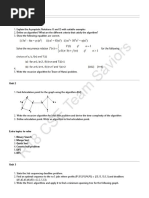 CADA Long Answers