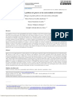 Avances y Retos de Las Políticas de Género en Las Universidades de Ecuador