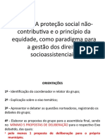 Proteção Social e Equidade