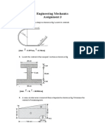 Assignment 3 - Centroid and Moment of Inertia