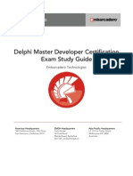 Delphi Master Developer Certification Study Guide