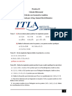 Práctica #1 - Cálculo Diferencial