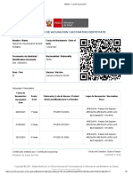 MINSA - Carnet Vacunación