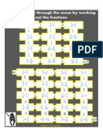 Navigate the maze with fractions