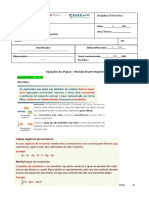 Cópia de Ficha Trabalho N.º.. - Equações2 Grau