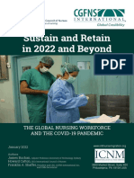 Sustain and Retain in 2022 and Beyond- The Global Nursing Workforce and the COVID-19 Pandemic