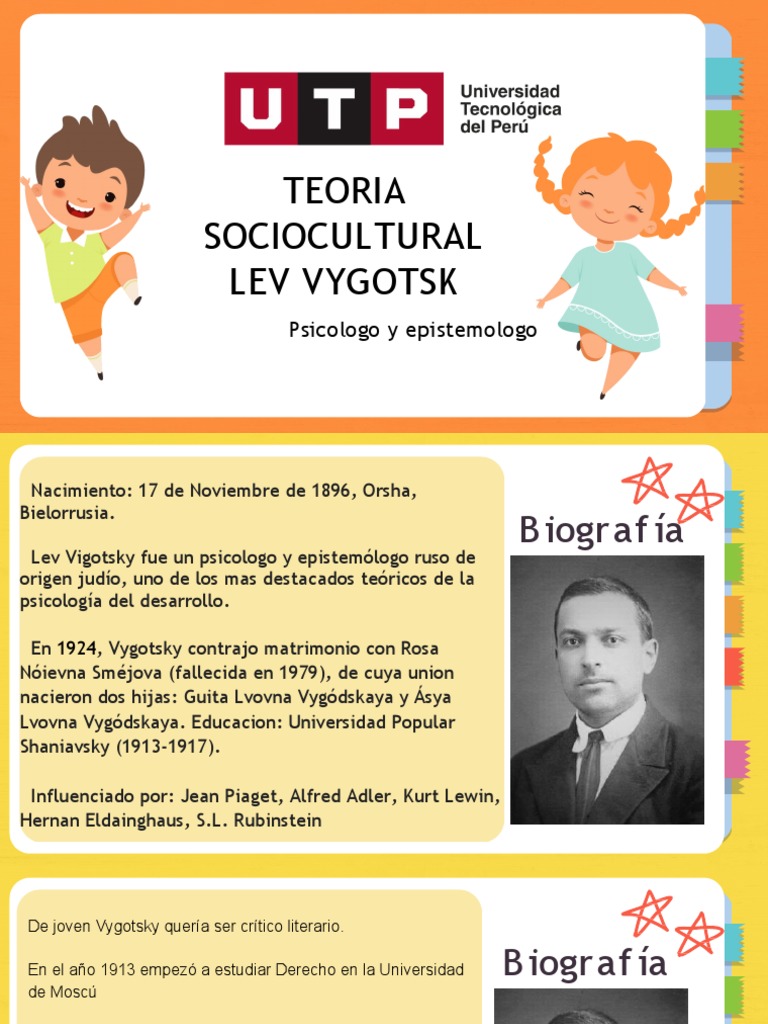 Teoría Sociocultural de Vygotsky | PDF | Ciencias del comportamiento ...