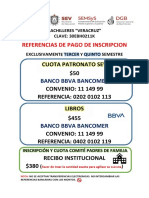 3° y 5° REFERENCIA PAGOS INSCRIP 22-23-2